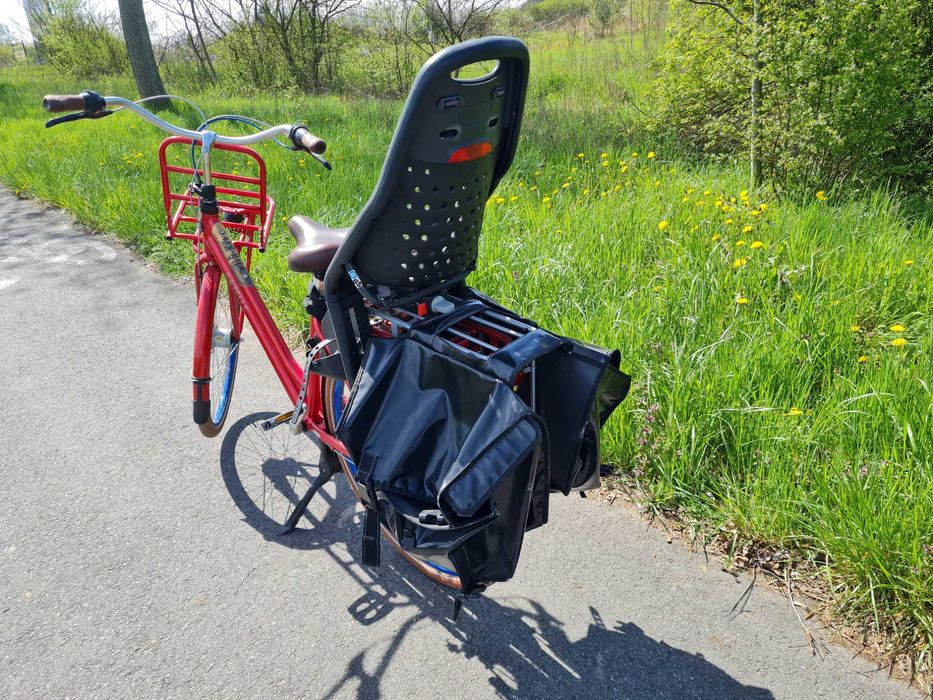 Rower miejski damski z fotelikiem Świebodzin • OLX.pl