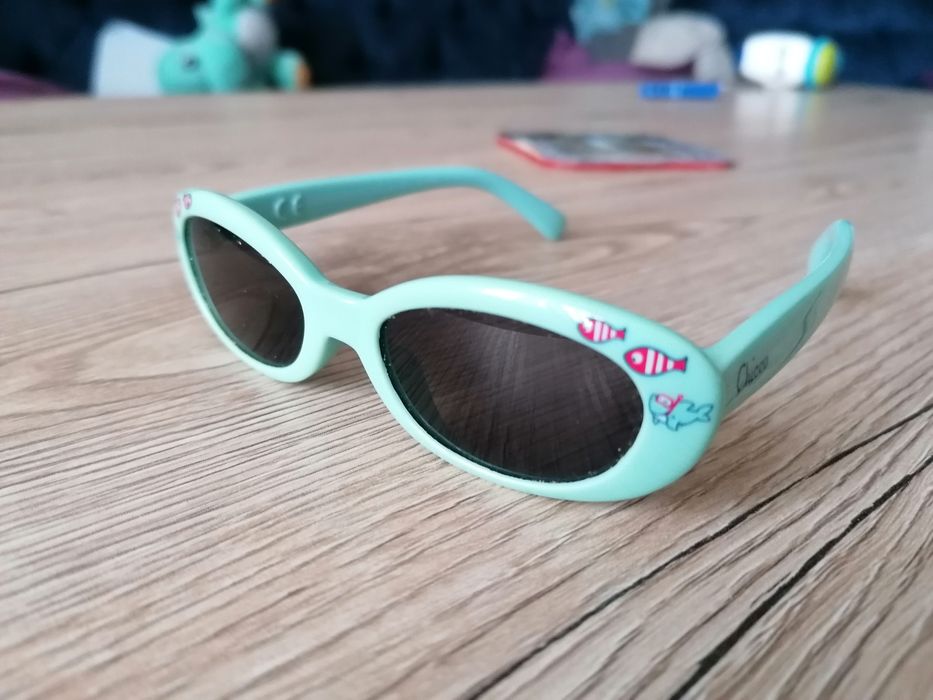 Okulary przeciwsłoneczne chicco dla maluszka 0+ z filtrem