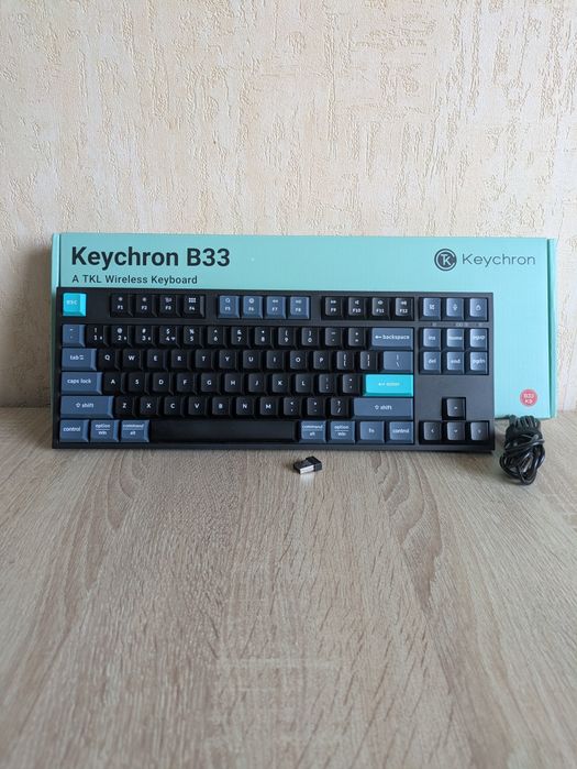 Klawiatura bezprzewodowa Keychron B33 TKL | Mac / Windows
