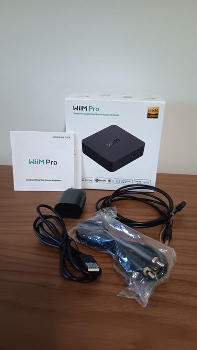 WiiM Pro – Streamer de Música Hi-Res AirPlay 2, Chromecast, DLNA, Roon