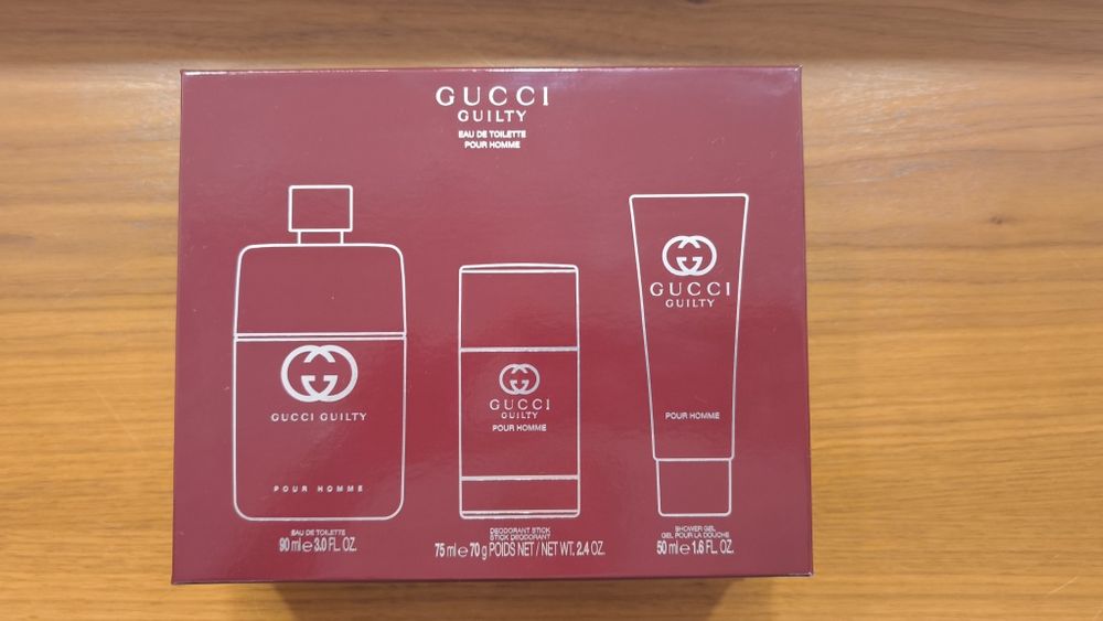 Perfume Gucci Guilty Pour Homme Box