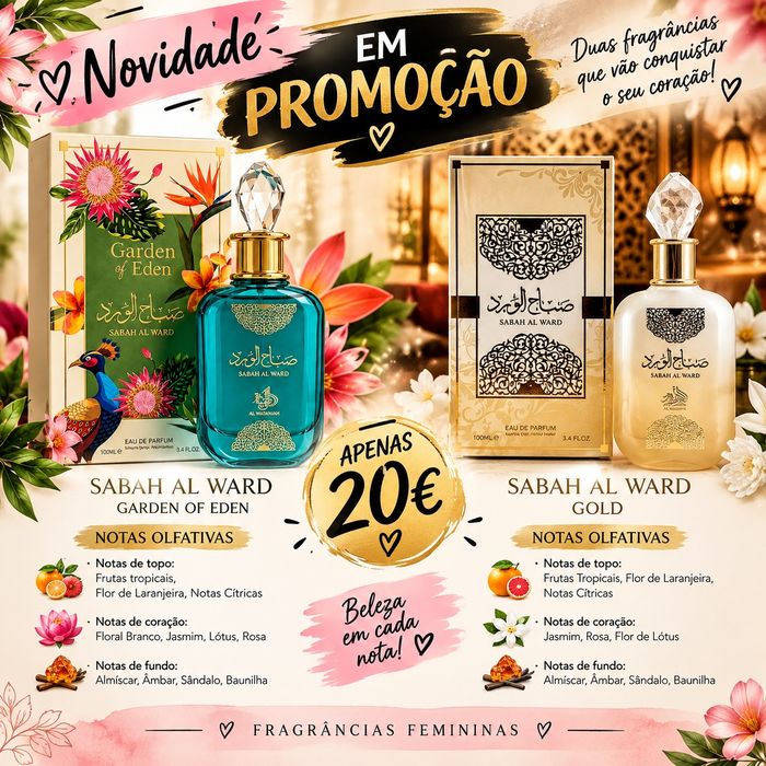 Perfumes Árabes Originais 100 ml