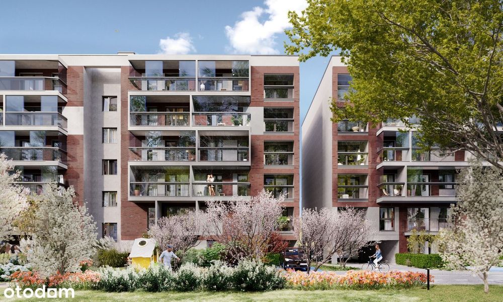 3-pokojowe mieszkanie 55m2 + balkon Bezpośrednio