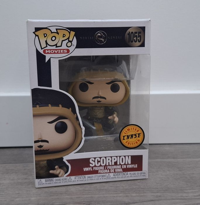 Funko pop Scorpion sem máscara(Mortal Kombat) 1055