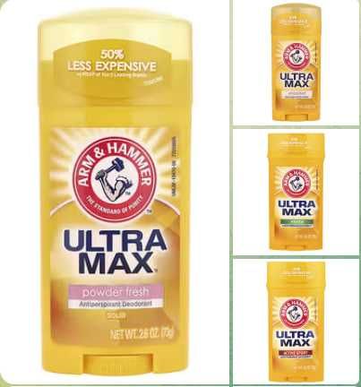 Arm&Hammer Essentials найкращі натуральні дезодоранти, Secret