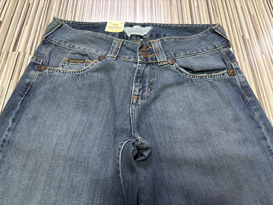 Spodnie damskie jeans 28/33 pas 71 cm Lee Maverick szwedy nowe