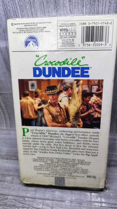 Film VHS Krokodyl Dundee