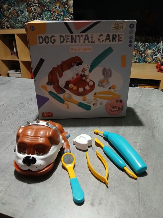 Psi dentysta zabawka ciastolina Smiki
