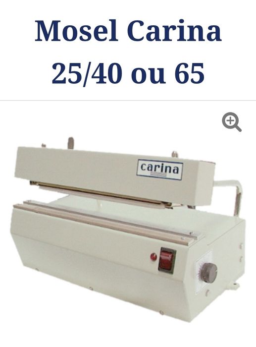 Máquina de Colar sacos com 40cm de boca. Carina - 400.