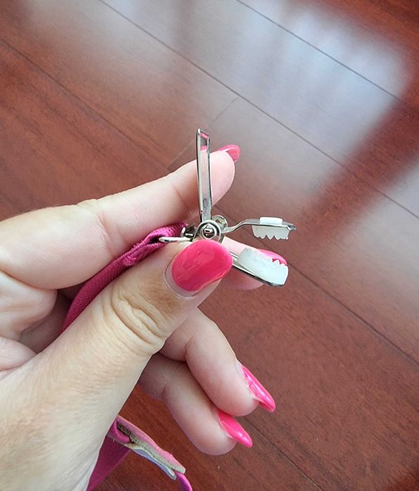 Suspensórios rosa ajustáveis de criança