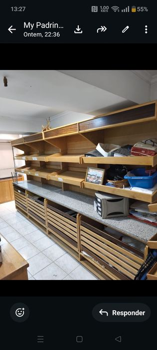 Mobiliário Completo para Padaria / Pastelaria / Mercearia