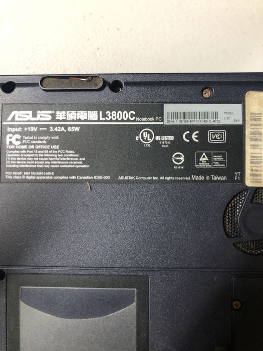 Computador portatil Asus