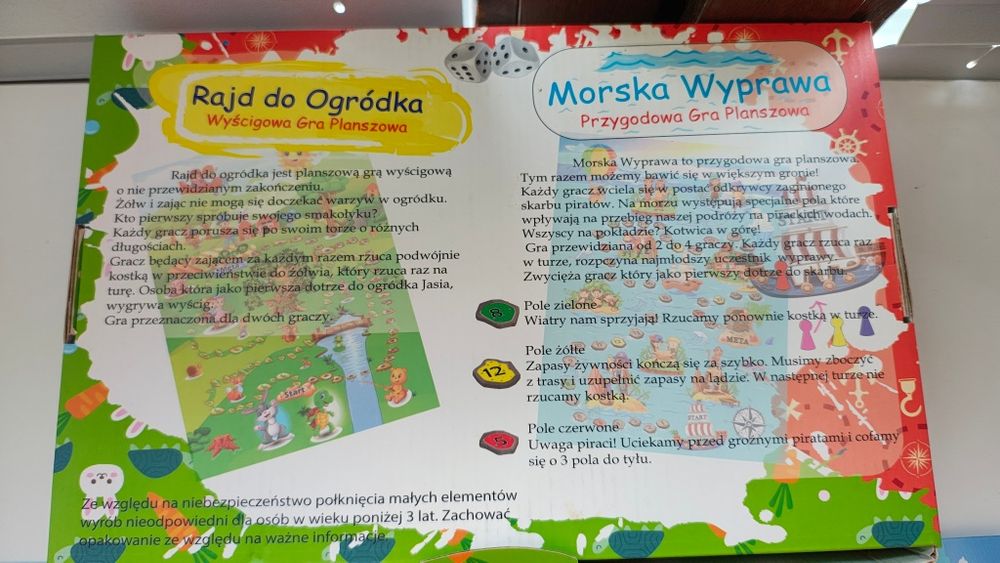 Kapitan Nauka - Droga - Duże puzzle i gra planszowa + gratis
