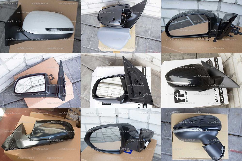 Дзеркала Kia Ceed, Cerato, Picanto, Rio, Optima Soul, Sportage Sorento