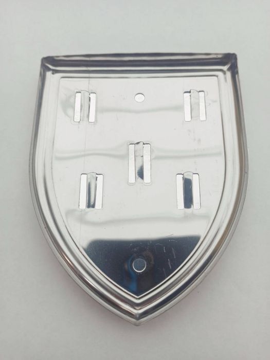 Емблема Dacia Logan120*95мм передня з 2004 р.,напис рено ,трафик.