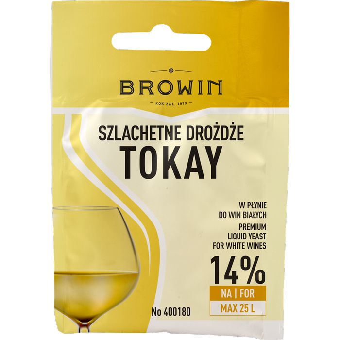 Drożdże winiarskie Tokay 20 ml BROWIN