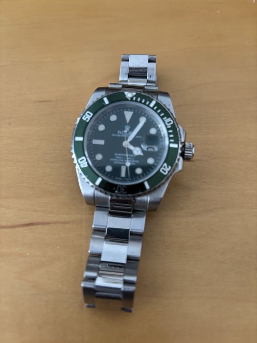 Rolex Submariner "Hulk" 116610LV – Luneta e Mostrador Verde