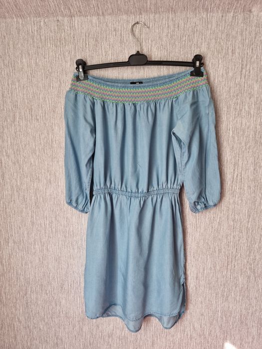 Niebieska sukienka