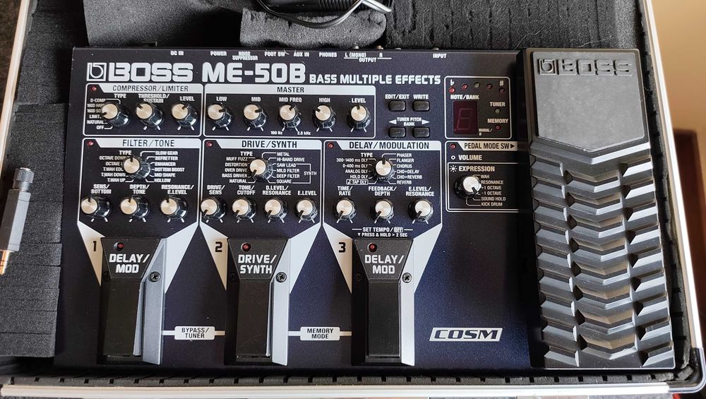 Pedaleira Boss Me-50B - Bass Multiple Effects