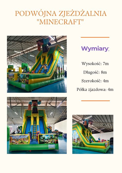 Dmuchaniec! Dmuchana Zjeżdżalnia!