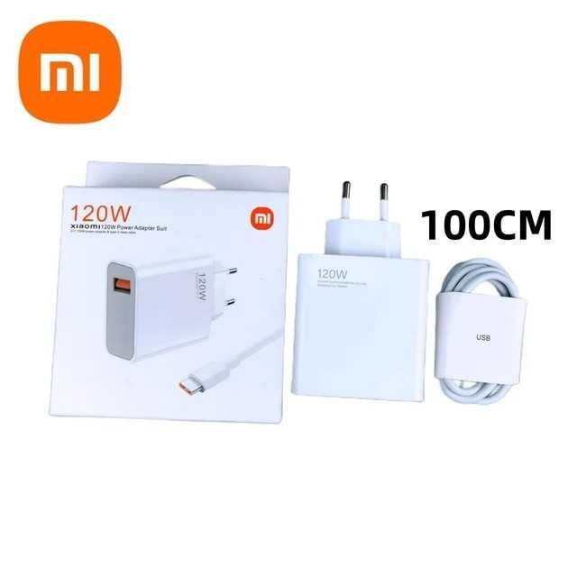 Мережевий зарядний пристрій Xiaomi 120W + кабель + коробка.: 750 грн ...