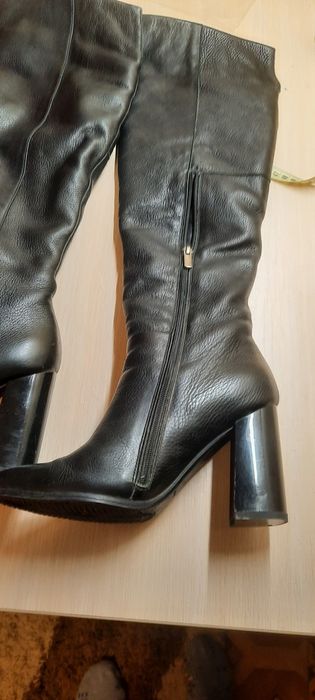 Сапоги кожа, деми.