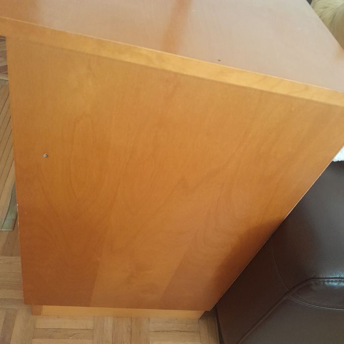 Meble drewno komody regały