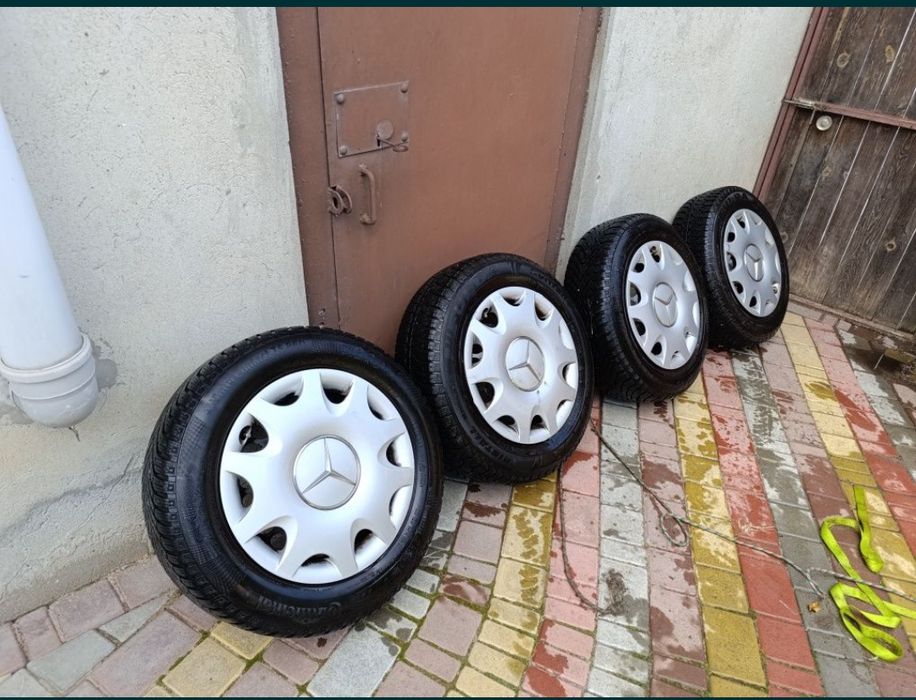 Продам зимние колеса в сборе Mercedes 185.65r15