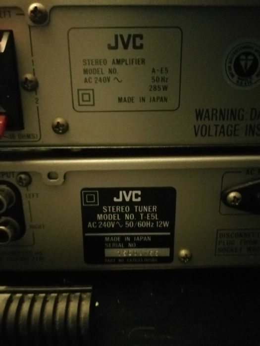 Aparelhagem JVC Vintage Anos 80