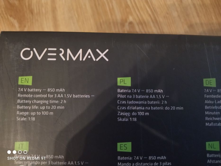 Auto zdalnie sterowane OVERMAX Monster