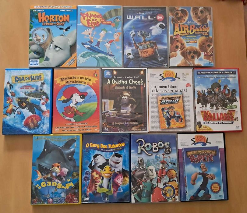 DVD | Filmes Infantis e Animados