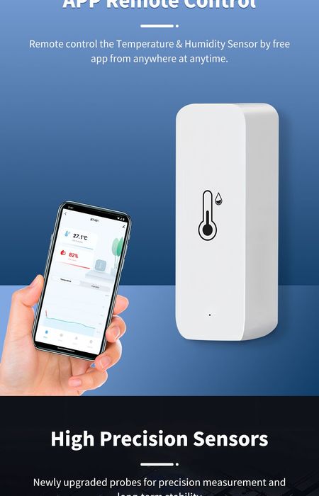 ОЛХ доставка. WIFI Датчик влаж. и температуры Smart life, Tuyasmart.
