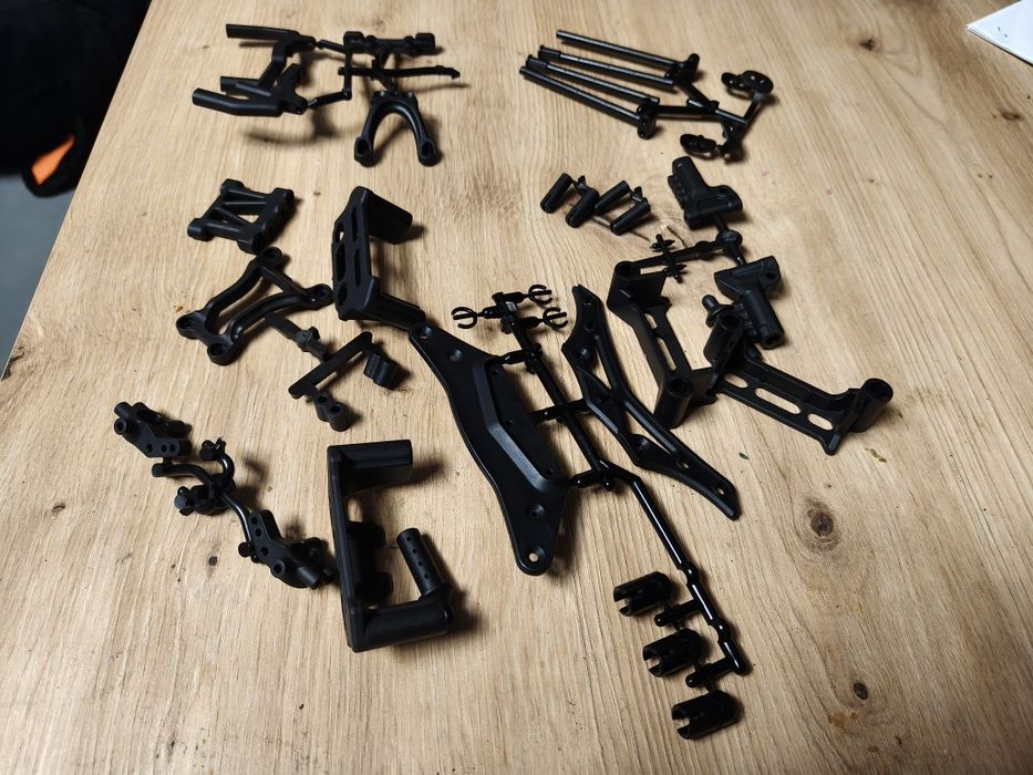 yokomo yd-2 yd2e części zwrotnice, wachacze itp model rc zestaw