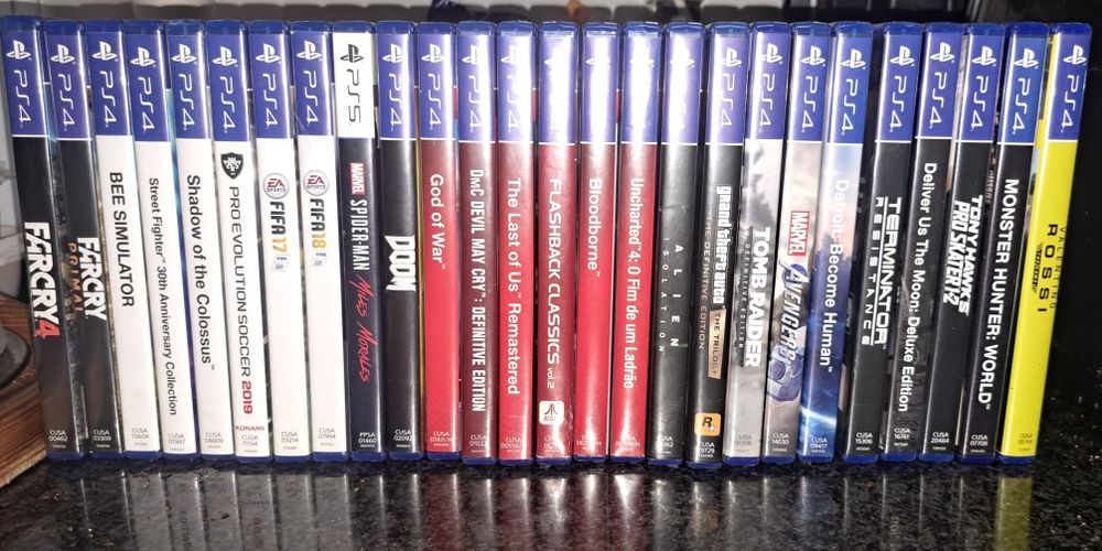 Jogos como novos PS4