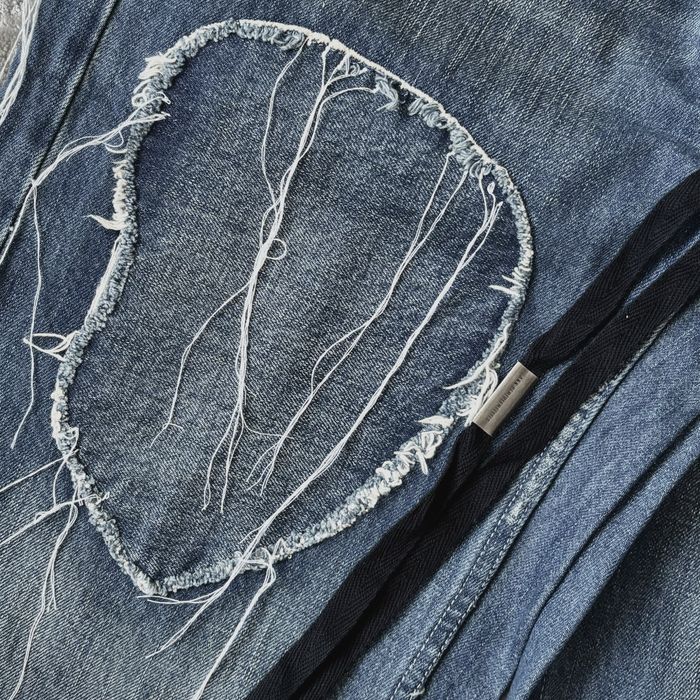 ! НА РУКАХ ! Ann Demeulemeester “Claire” Blue Jeans  | Rick Owens /if6was9 Type