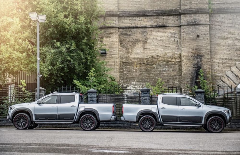 ABAS DOS GUARDA-LAMAS MERCEDES X-CLASS