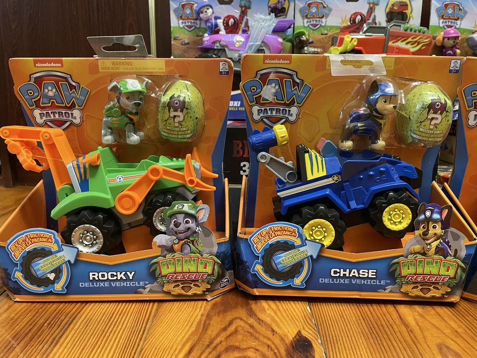 Щенячий патруль. Paw patrol rescue wheels/dino rescue. Skye, Zuma