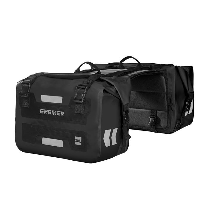 Сумки кофри на багажник GMBiker мотоцикл бокові 30л +66 л