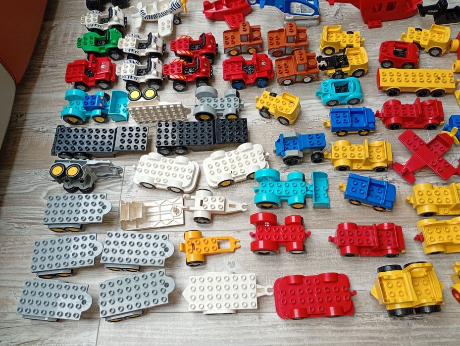 10 zł sztuka pojazdy lego duplo