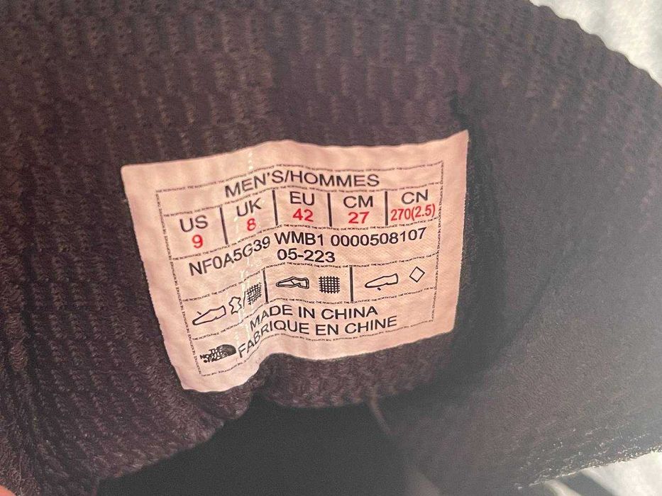 мужские ботинки The north face