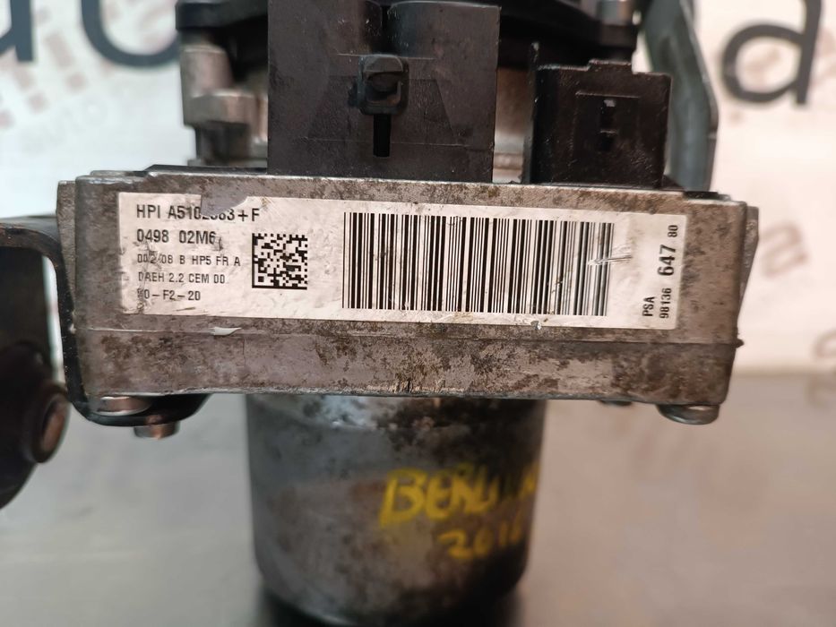 BOMBA DE DIRECÇÃO / DIREÇÃO ELETRO-HIDRAULICA CITROEN BERLINGO B9 / PEUGEOT PARTNER II 9813664780