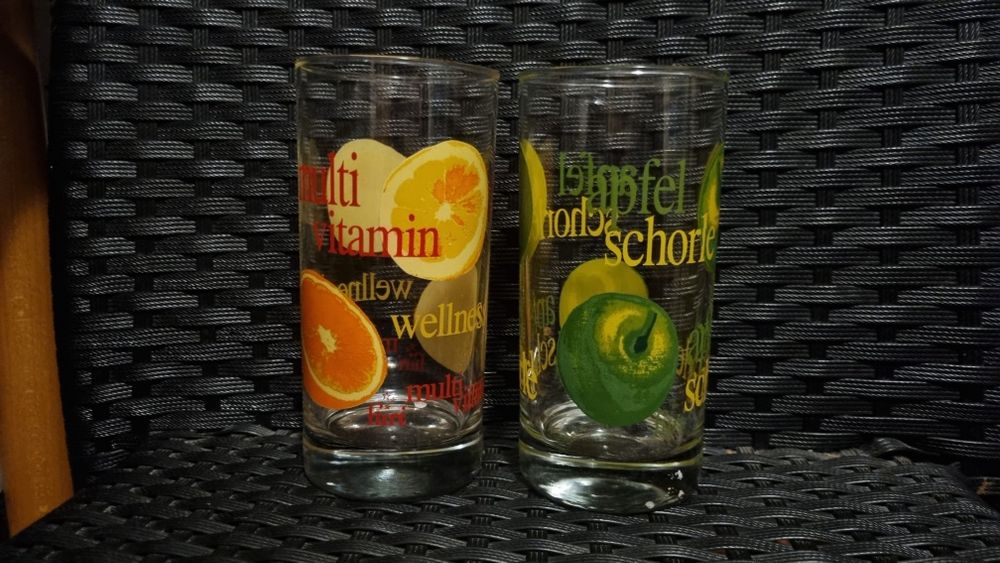 Piekne duże szklanki napoje drinki