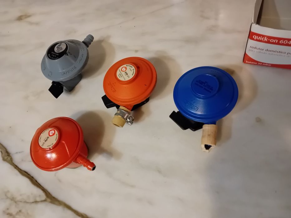 Conjunto de 4 Redutores Gás Butano