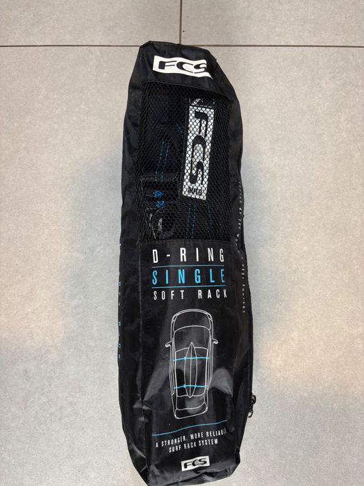 Rack FCS D-Ring Single soft black