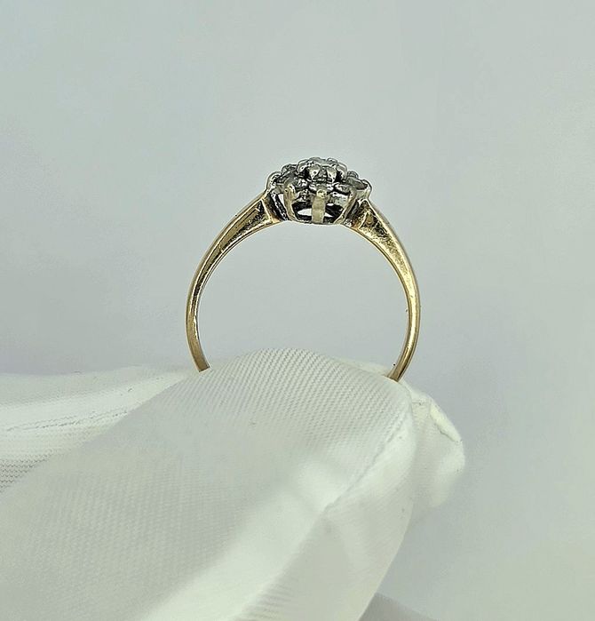 Золотое кольцо с Бриллиантами 0.26ct