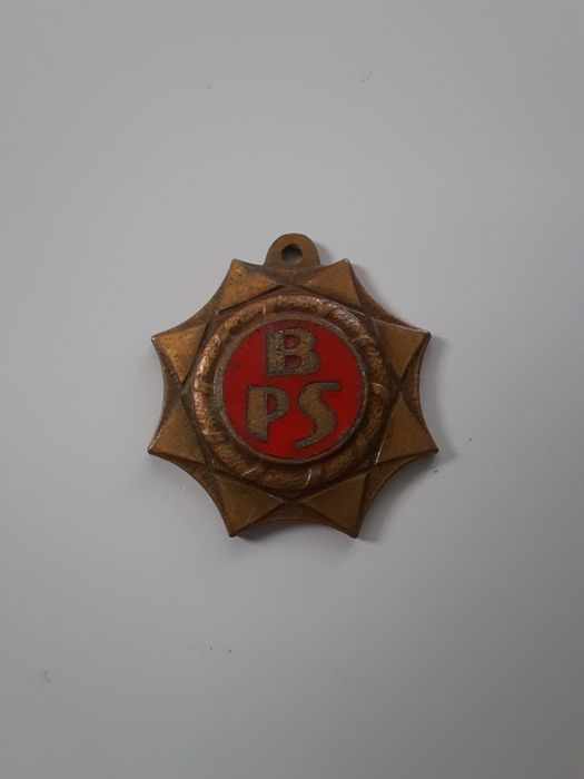 Odznaki BPS srebrna, brązowa