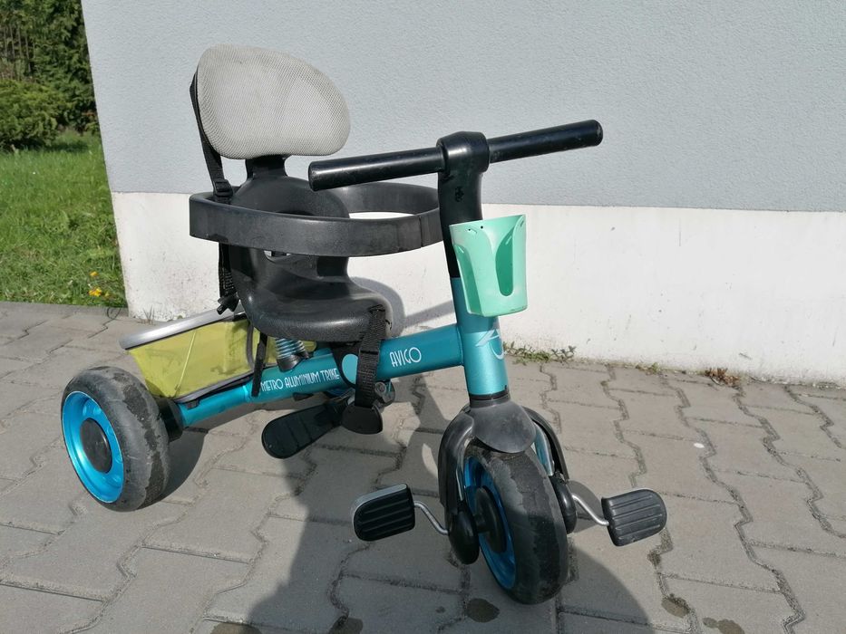 Avigo turkusowy rowerek trójkołowy