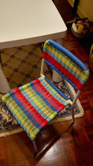 Mesa e 2 cadeiras Ikea