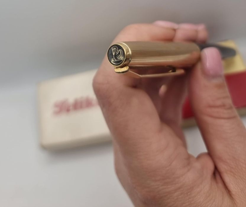 Nowe pióro wieczne pelikan p30 złota stalówka