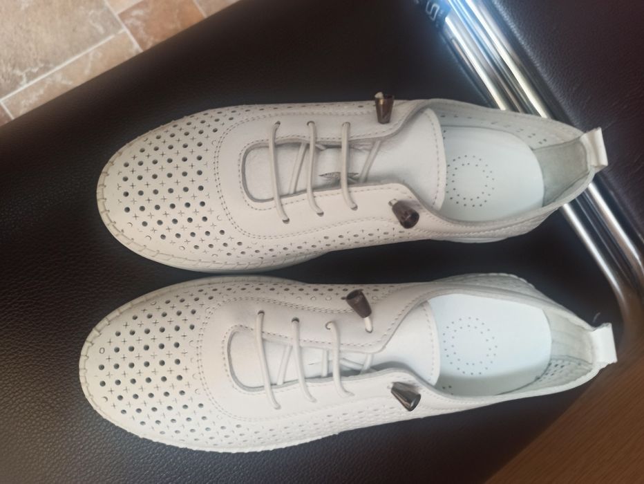 Макасины из натуральной кожи